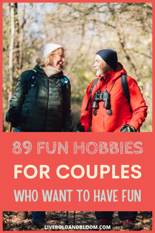 89 aficiones divertidas para disfrutar en pareja