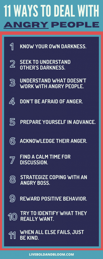 Vrede mennesker: 11 måder at håndtere hidsige hoveder på